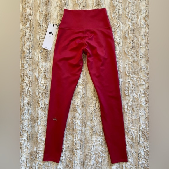 NWT ALO 7/8 High-Waist Airlift Legging in Lipstick Red Size XS - Picture 6 of 15